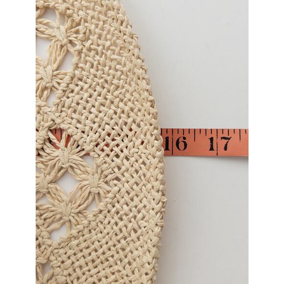 Lucky Brand Paper Straw Boho Hat One Size - Picture 6 of 9